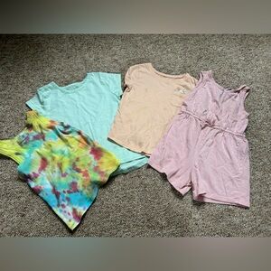 Colorful Girls 5t Clothing Set
